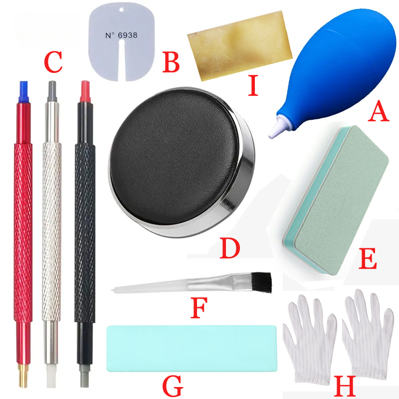 Luxury Watch Cleaning Kit - 1/2/5/8/11PCS 고무 시계 먼지 공기 송풍기