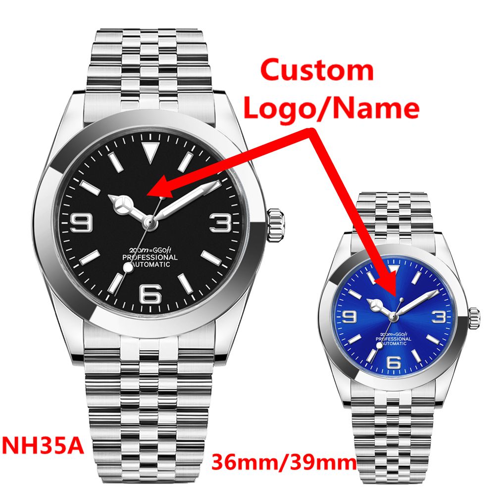 Luxury Watch Women - 맞춤형 로고 고급 NH35 시계 여성
