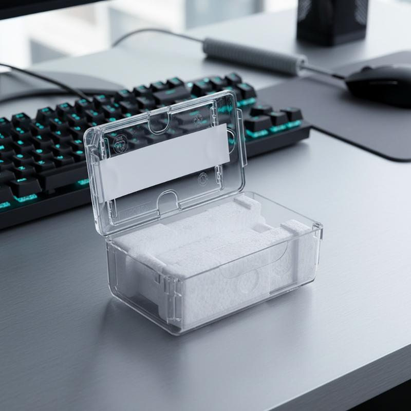 Luxury Watch Case Travel - 남성용 빈티지 투명 싱글 시계 상자,