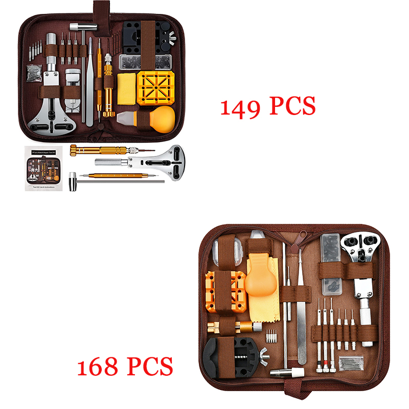 Luxury Watch Cleaning Kit - 149/168PCS 시계 수리 키트 케이스 분해기