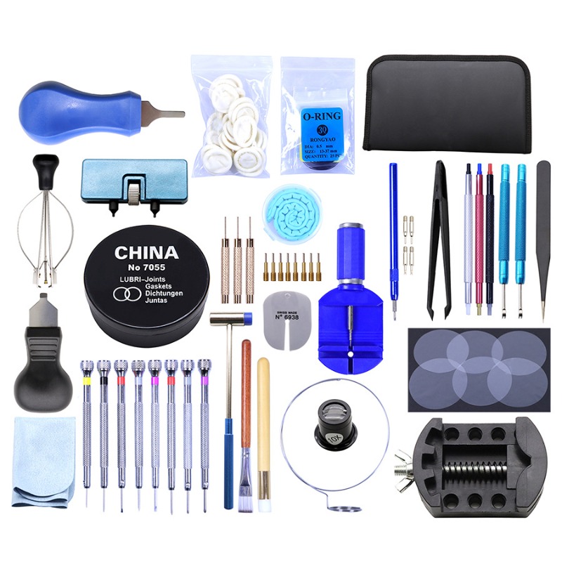 Luxury Watch Cleaning Kit - 프리미엄 162종 시계 수리 도구 세트
