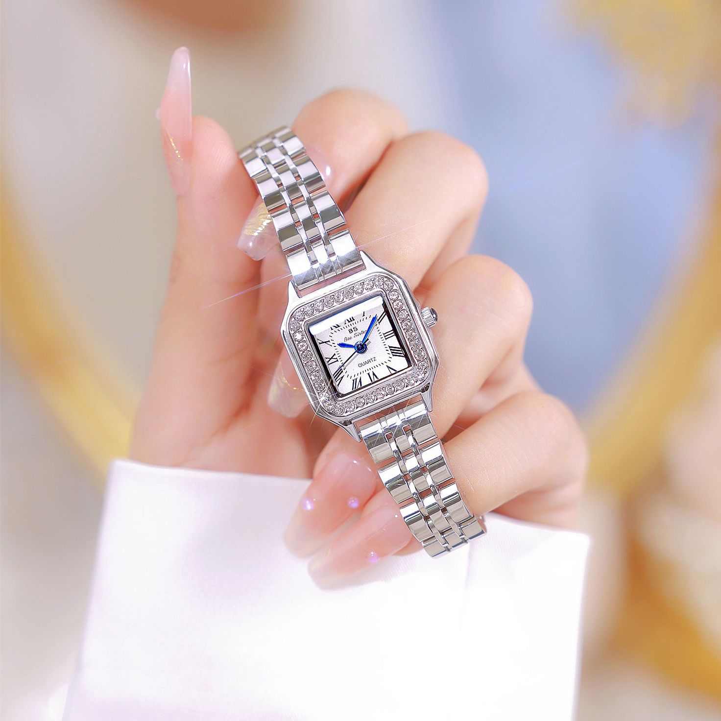 Luxury Watch Cartier - 여성용 시계 럭셔리 브랜드 INS 스테인레스