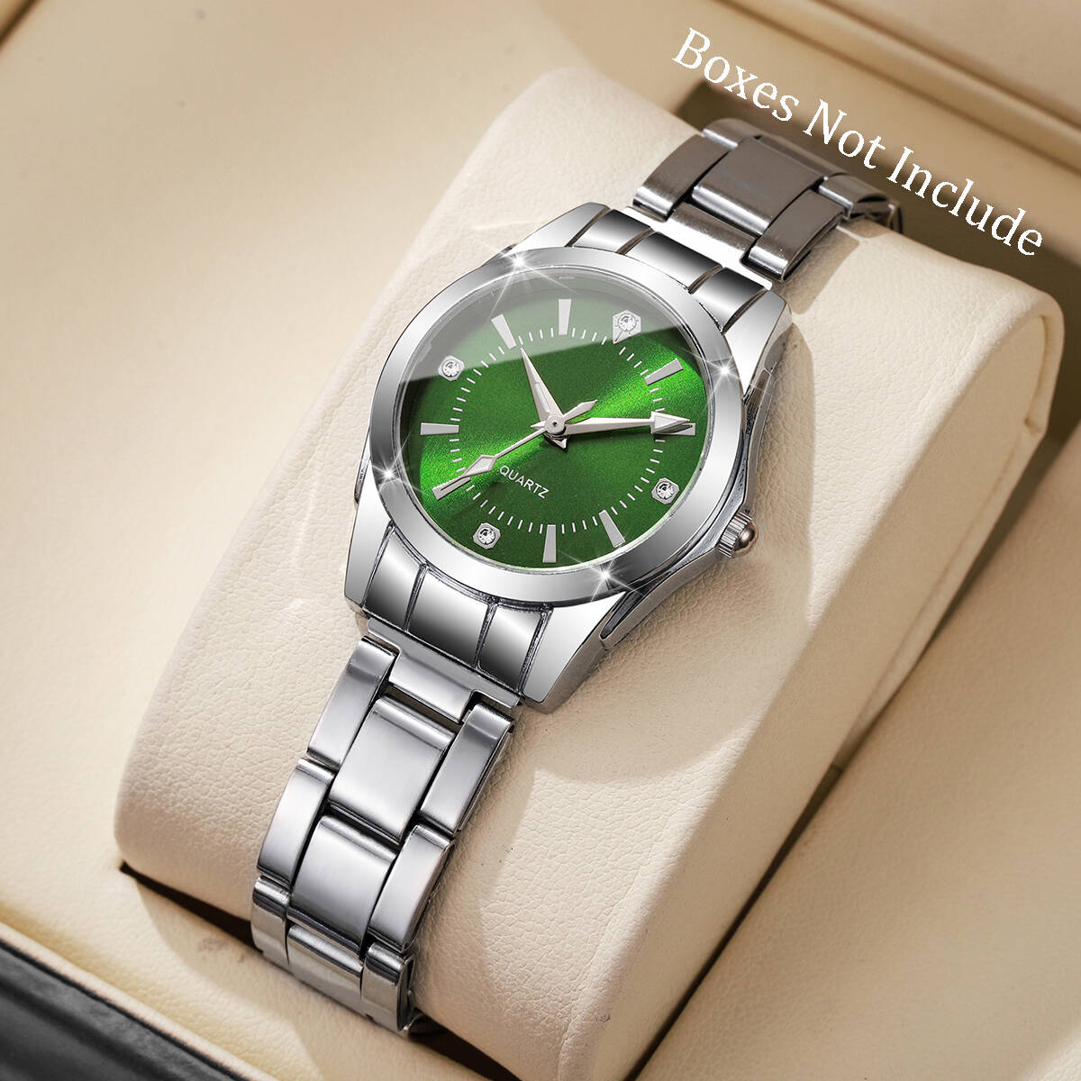 Luxury Watch Case Travel - 럭셔리 라인스톤 여성 시계 캐주얼 쿼츠