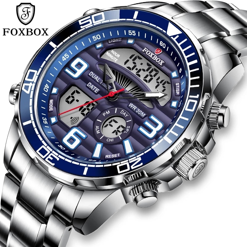 Luxury Watch Organizer For Men - 2024 탑 브랜드 럭셔리 디지털 남성용