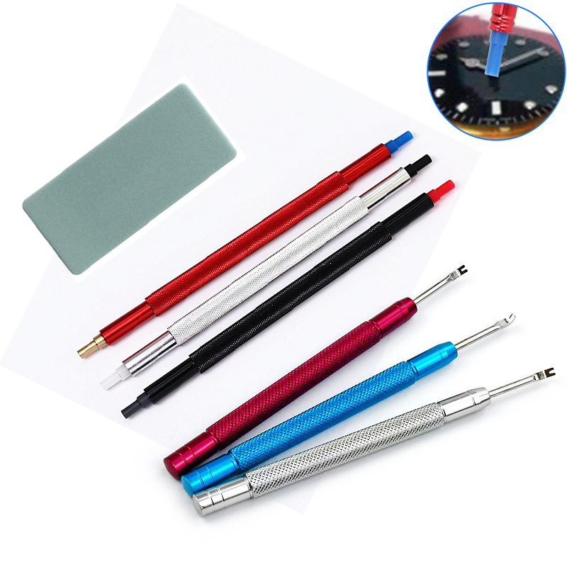 Luxury Watch Cleaning Kit - 4/7PCS 시계 핸드 프레 서 푸셔