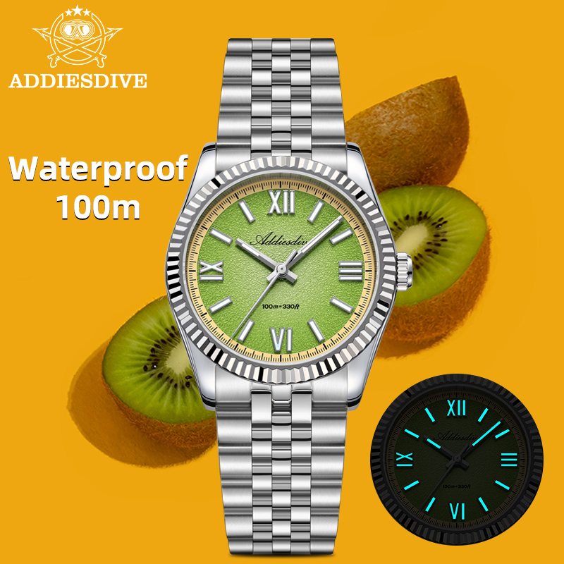 Luxury Watch And Bracelet - ADDIESDIVE 남성용 VH31 쿼츠 시계 36MM