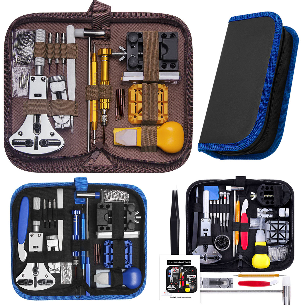 Luxury Watch Cleaning Kit - 전문 시계 수리 도구 키트 시계