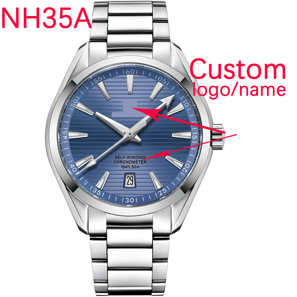 Luxury Watch And Bracelet - 럭셔리 NH35 무브먼트 커스텀 로고 41mm