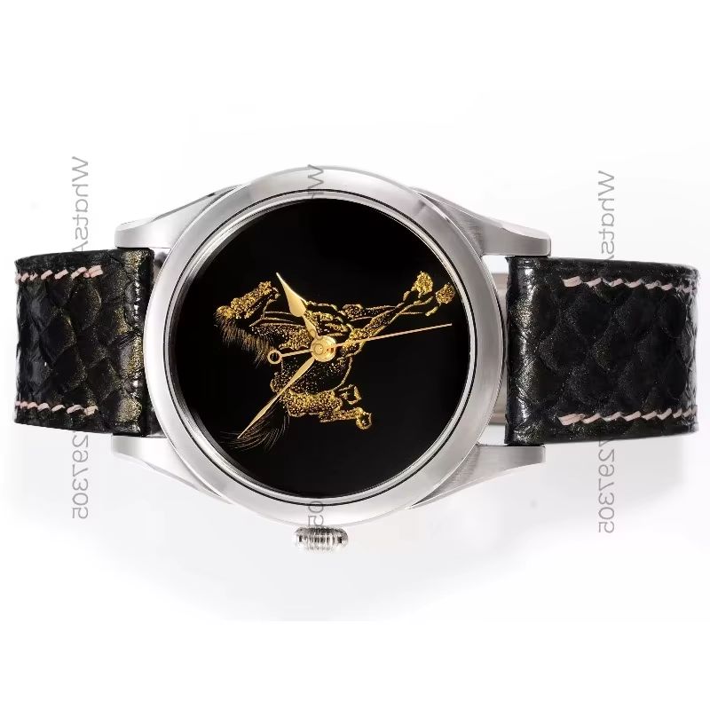 Zodiac Luxury Watch - 98654 골드 크래프트 말의 해(干支) 기계식