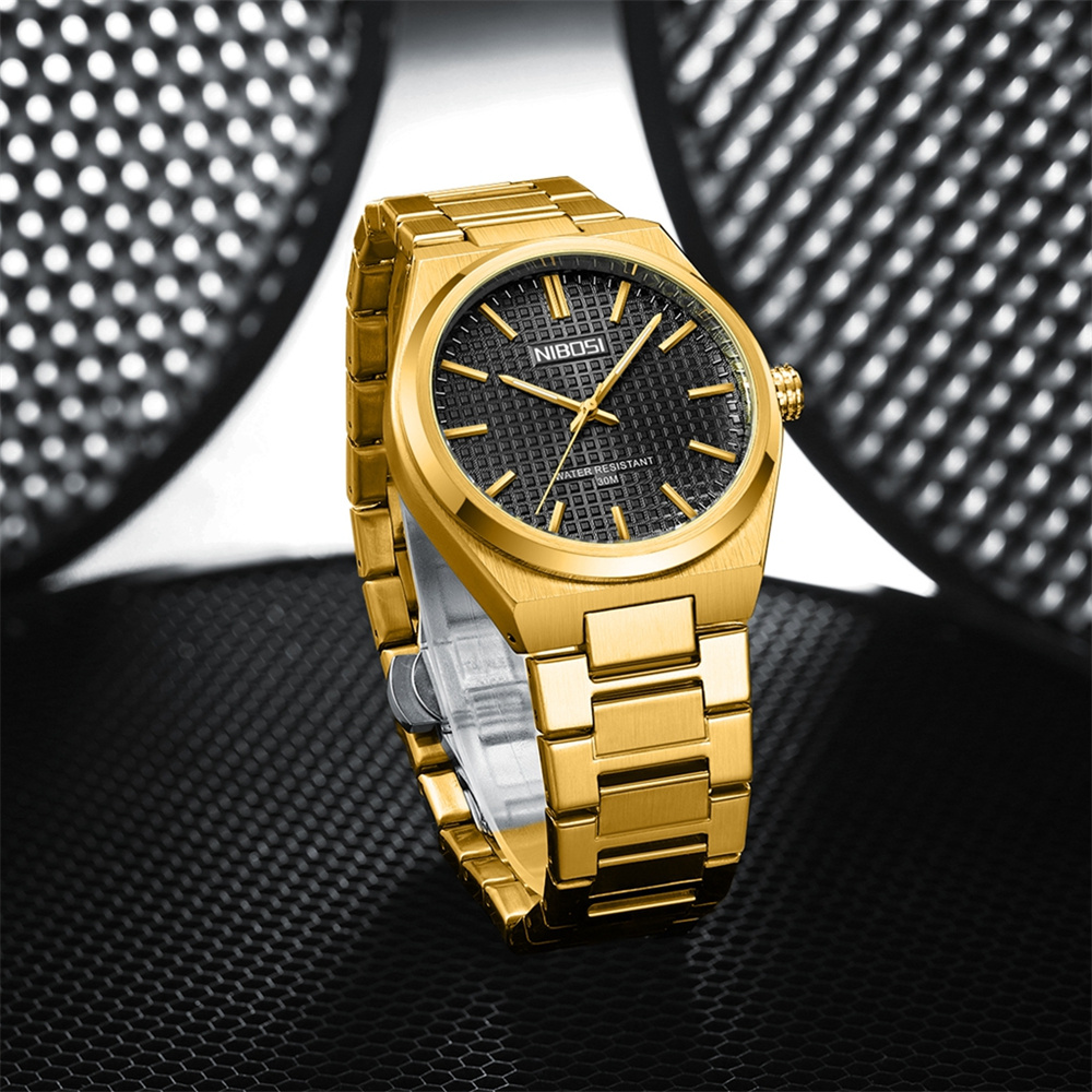 Luxury Watch Gold And Black - 남자 브랜드 럭셔리 시계 골드 블랙