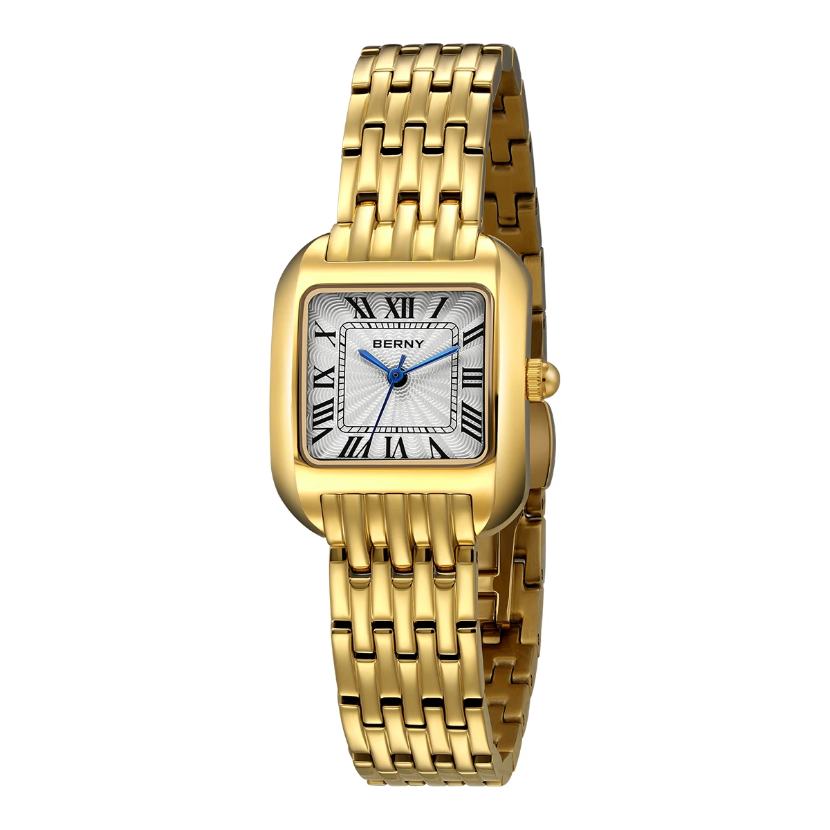 Luxury Watch Cartier - 여성을위한 버니 스퀘어 골드 시계 쿼츠