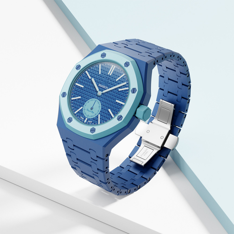 스와치 x AP 로얄 팝용 맞춤형 바이오세라믹 케이스  - Luxury Watch Ap 리뷰 및 가격