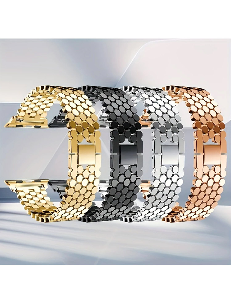 Apple Watch 밴드 용 스테인레스 스틸 스트랩  - Luxury Watch Ap 리뷰 및 가격