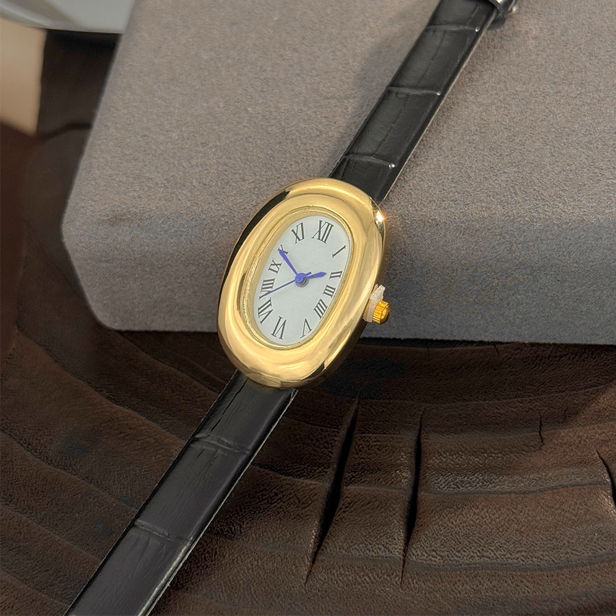 여성용 신상 타원형 욕조 모양 벨트 쿼츠 시계 우아한  - Luxury Watch Cartier 리뷰 및 가격