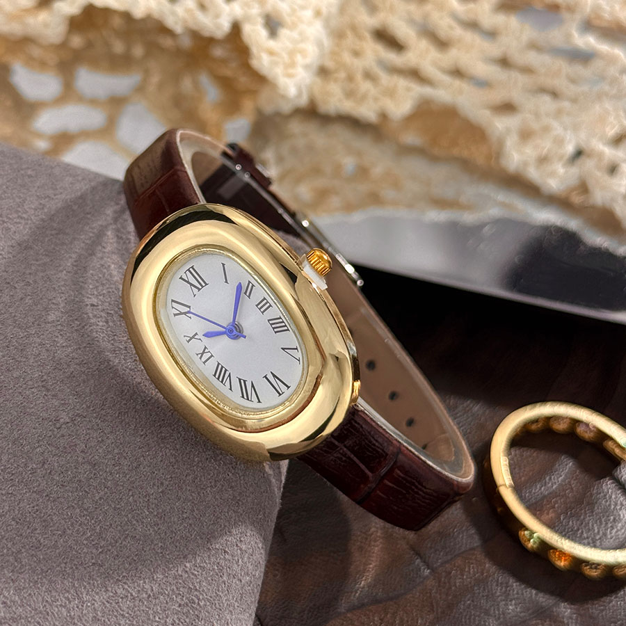 여성용 신상 타원형 욕조 모양 벨트 쿼츠 시계 우아한  - Luxury Watch Cartier 리뷰 및 가격