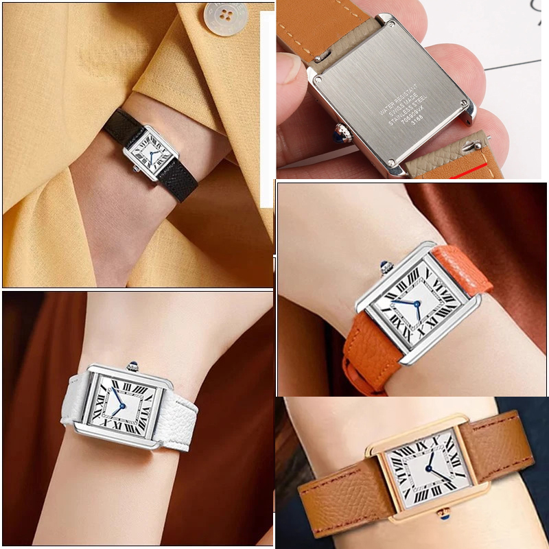 까르띠에 산토스-두몬탱크용 시계 스트랩 런던 15mm  - Luxury Watch Cartier 리뷰 및 가격