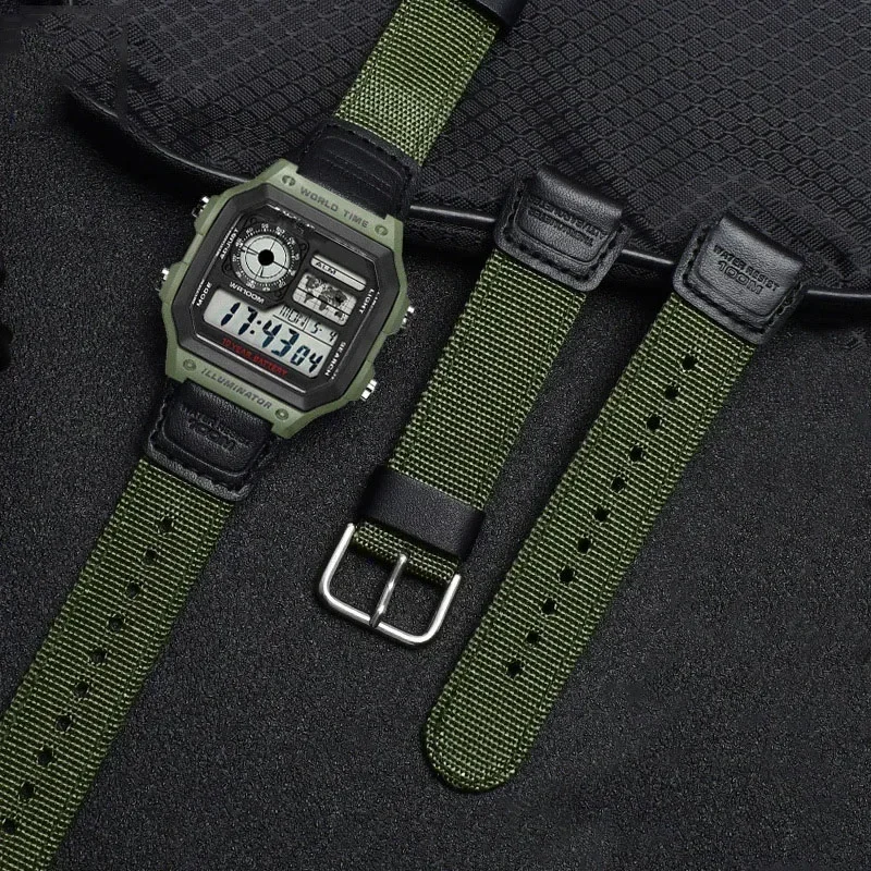 W800H 블랙 그린 팔찌 SGW400 F91W F84 - Luxury Watch Casio 리뷰 및 가격