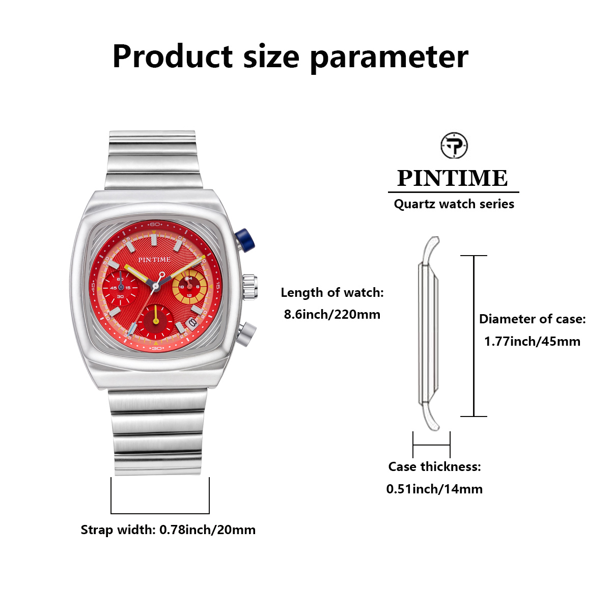 1pc 사각 남성용 시계 - 고급 스포츠 시계, 캐주얼 - Luxury Watch Cartier 리뷰 및 가격