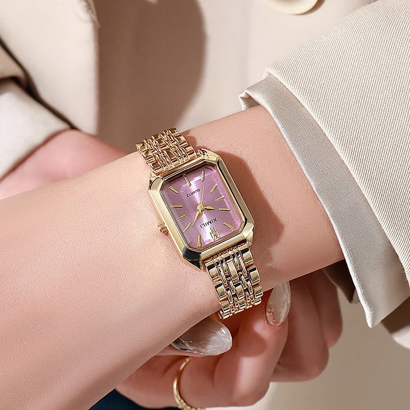 브랜드 여성용 스테인레스 스틸 스트랩 쿼츠 시계 사각  - Luxury Watch Cartier 리뷰 및 가격