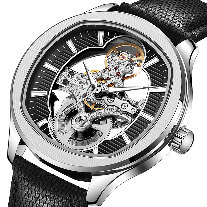 인버티드 투르비옹 디자인 시계 가죽 스트랩 방수 럭셔리 - Luxury Watch On Sale 리뷰 및 가격
