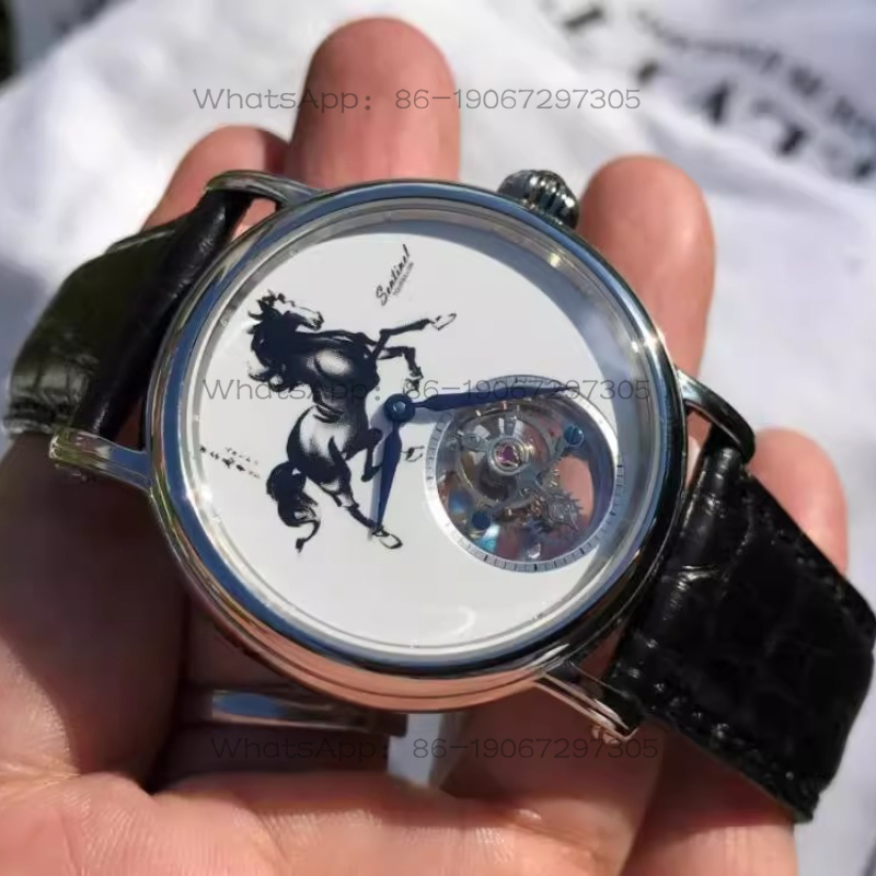 에나멜 다이얼 남성용 기계식 시계 투르비옹 ST8000 - Zodiac Luxury Watch 리뷰 및 가격