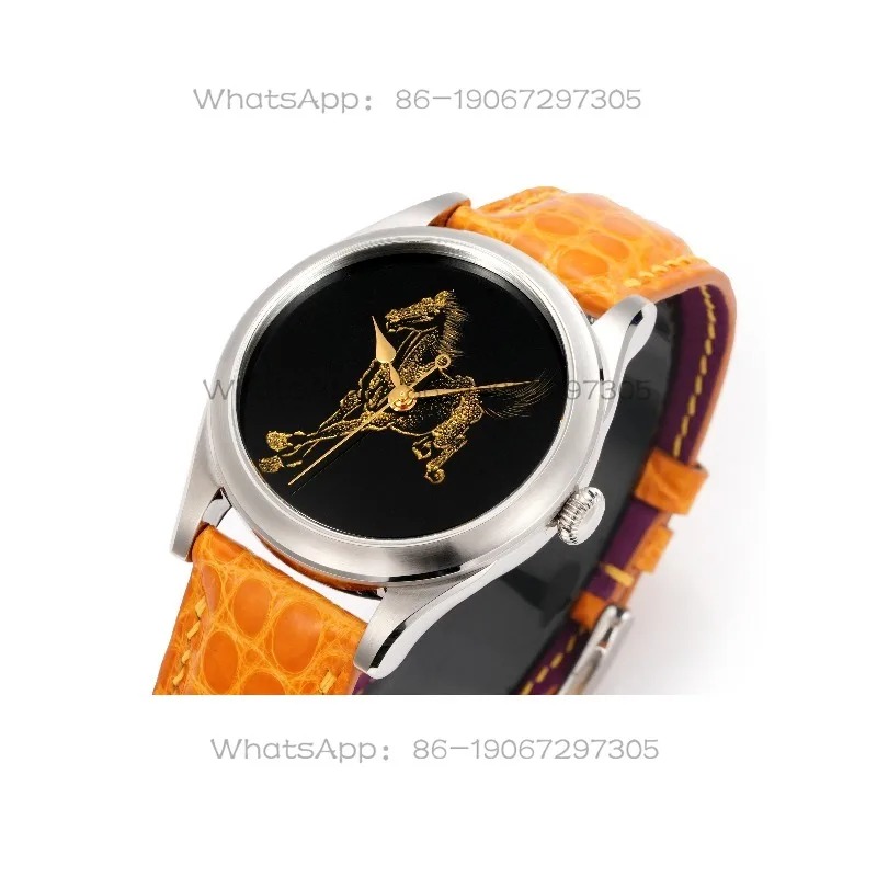 말의 해 기계식 시계, 가벼운 럭셔리 비즈니스 남성용  - Zodiac Luxury Watch 리뷰 및 가격