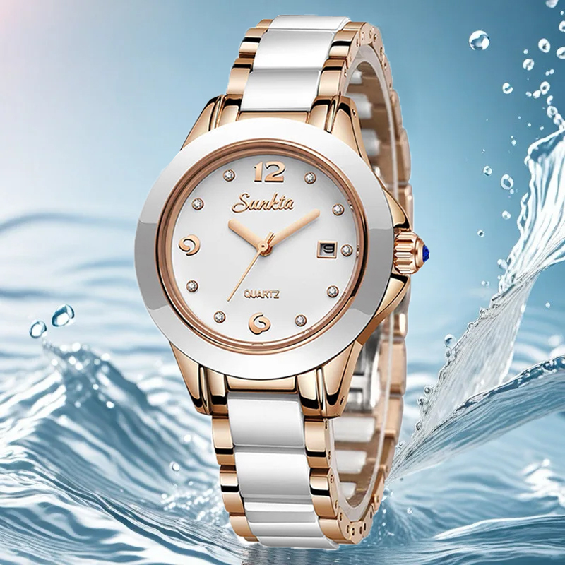 Sunkta 패션 캐주얼 쿼츠 여성 시계 우아한 럭셔리 - Luxury Watch Women 리뷰 및 가격