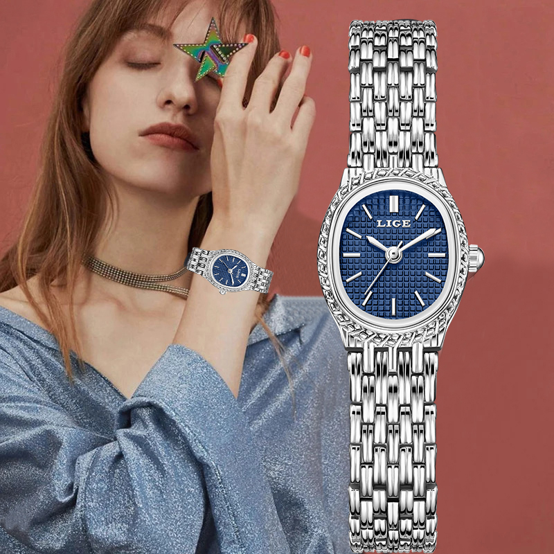LIGE 패션 럭셔리 쿼츠 여성 시계 우아한 클래식 심 - Luxury Watch Women 리뷰 및 가격