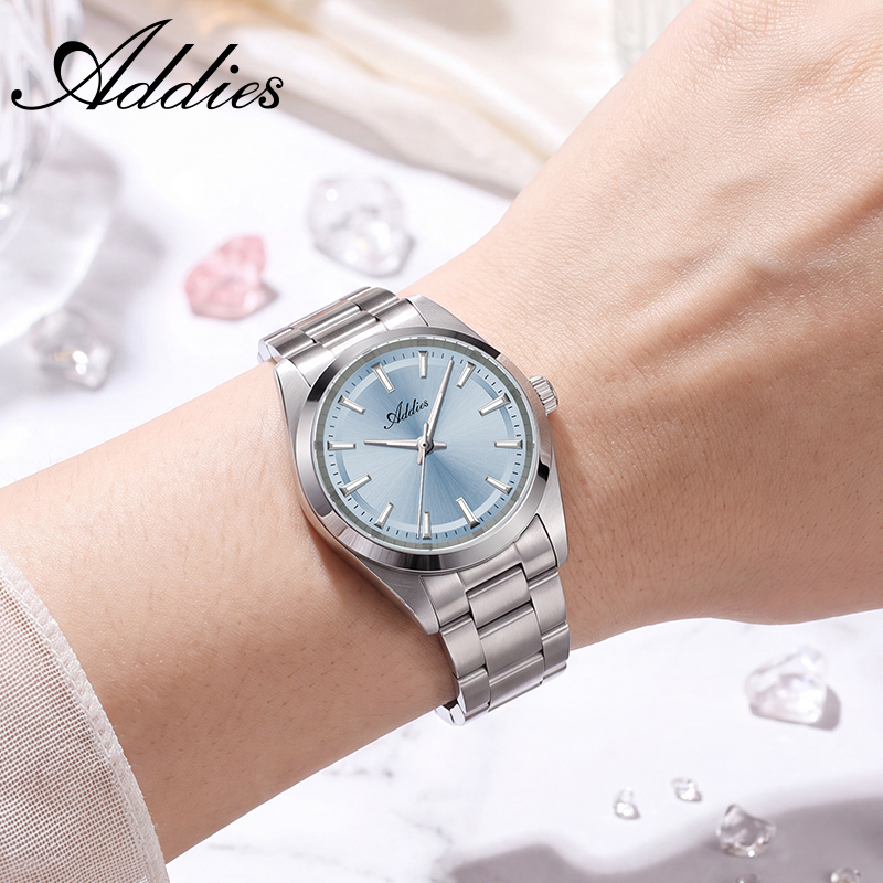 ADDIES 사파이어 크리스탈 여성 시계 새로운 럭셔리 - Luxury Watch Case Travel 리뷰 및 가격