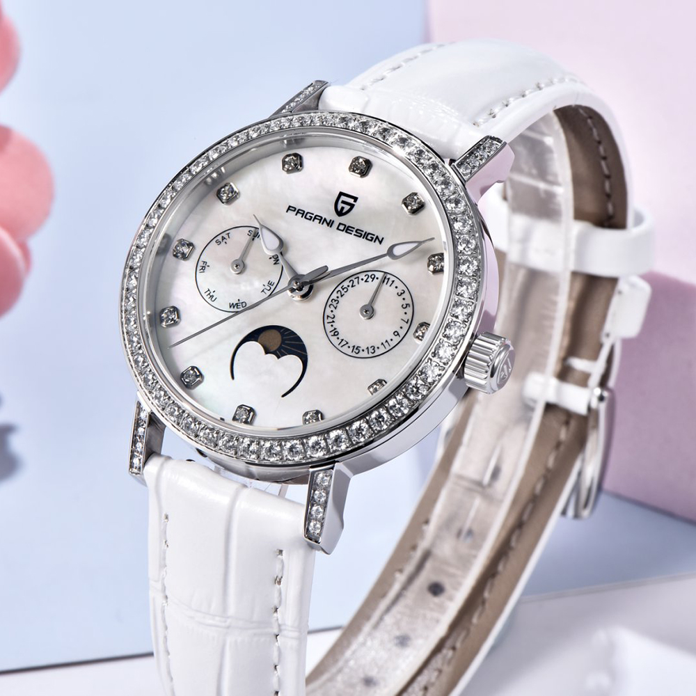 PAGANI DESIGN 여성용 쿼츠 시계 Mop 다이 - Luxury Watch Women 리뷰 및 가격