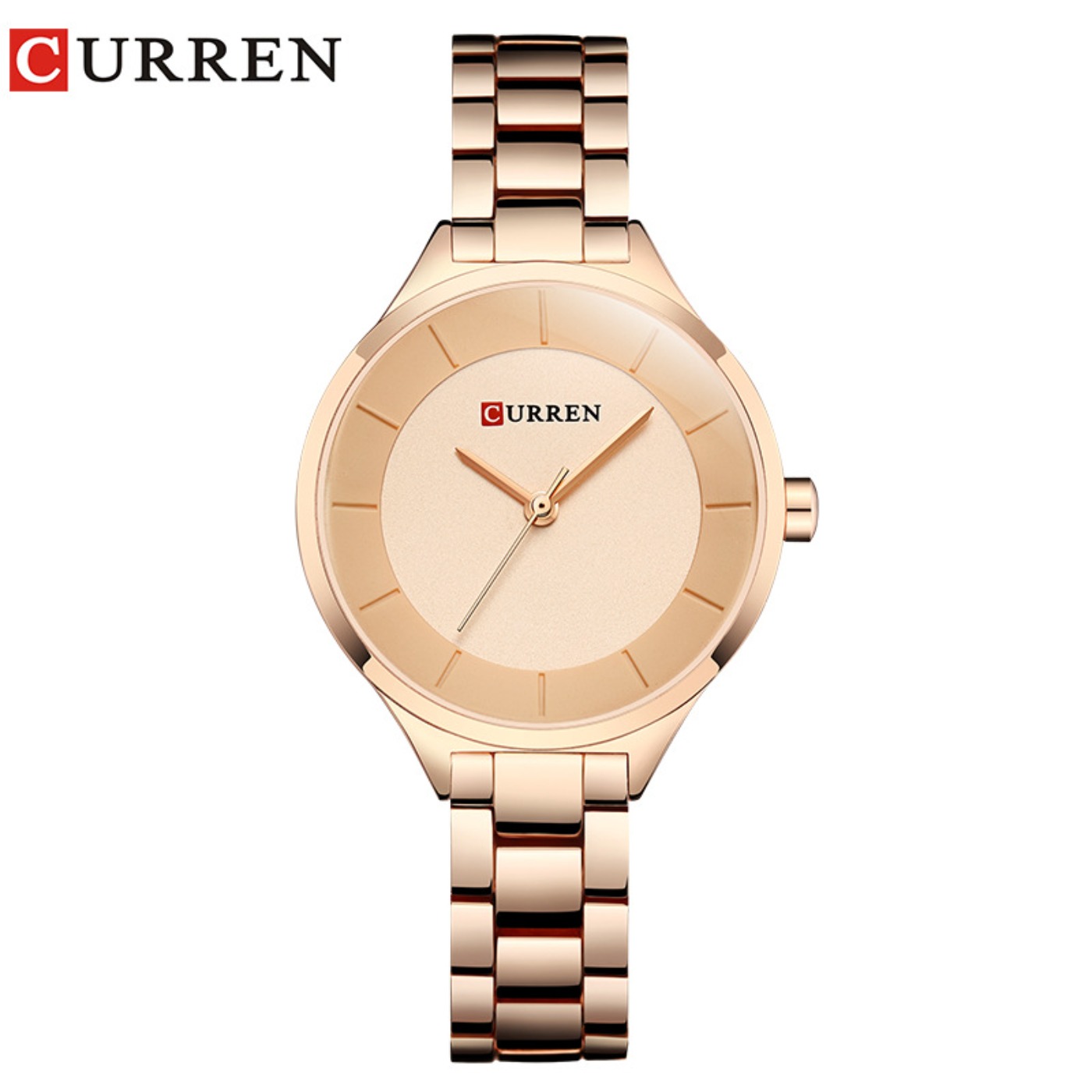 CURREN 새로운 간단한 여성 팔찌 손목 시계 가벼운 - Luxury Watch Women 리뷰 및 가격