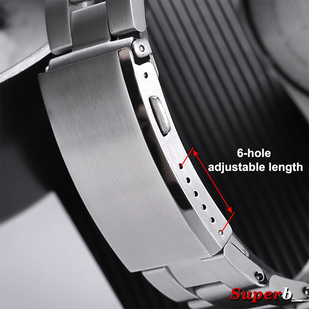 316L 솔리드 스테인레스 스틸 시계 걸쇠 고급 조절식 - Luxury Watch Repair 리뷰 및 가격