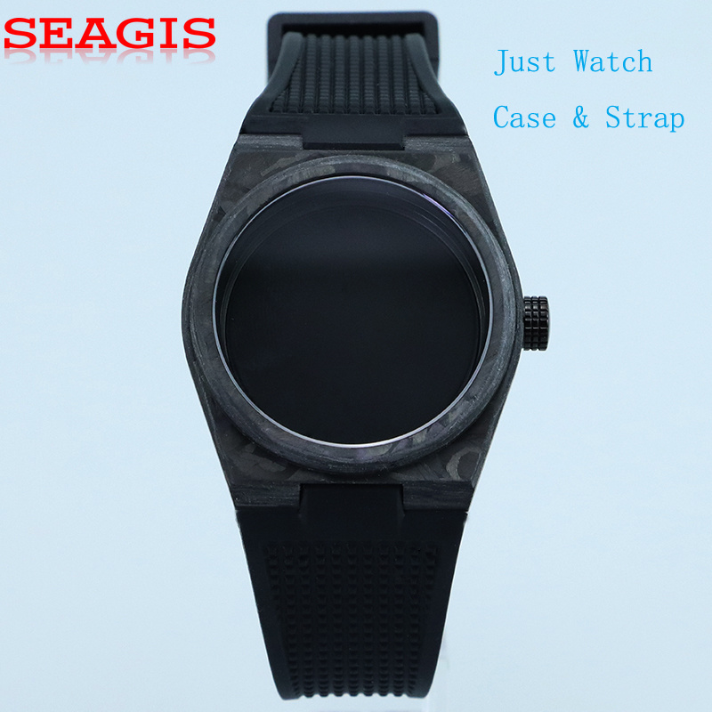 SEAGIS 카본 파이버 시계 케이스 40mm 오토매틱 - Exhibition Caseback 리뷰 및 가격