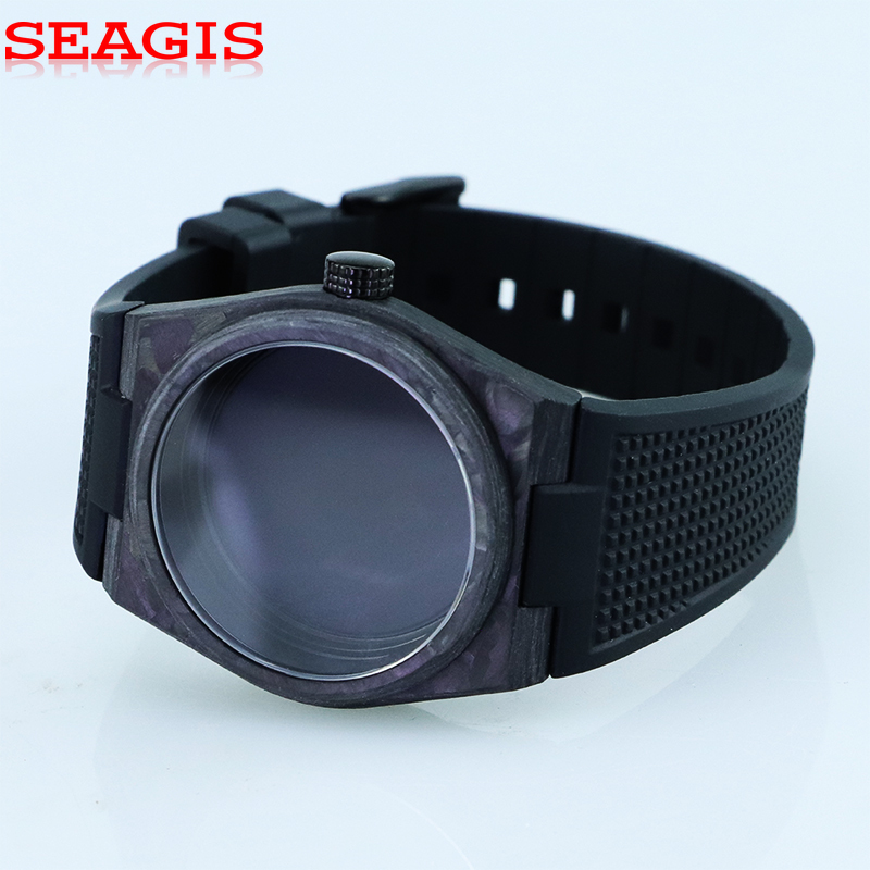 SEAGIS 카본 파이버 시계 케이스 40mm 오토매틱 - Exhibition Caseback 리뷰 및 가격