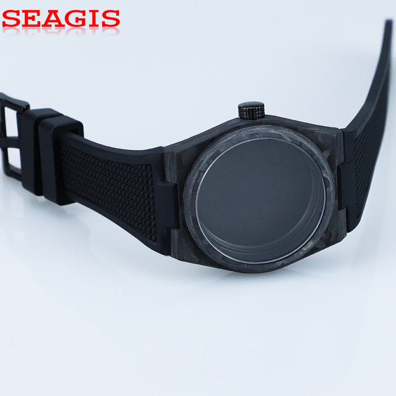 SEAGIS 카본 파이버 시계 케이스 40mm 오토매틱 - Exhibition Caseback 리뷰 및 가격