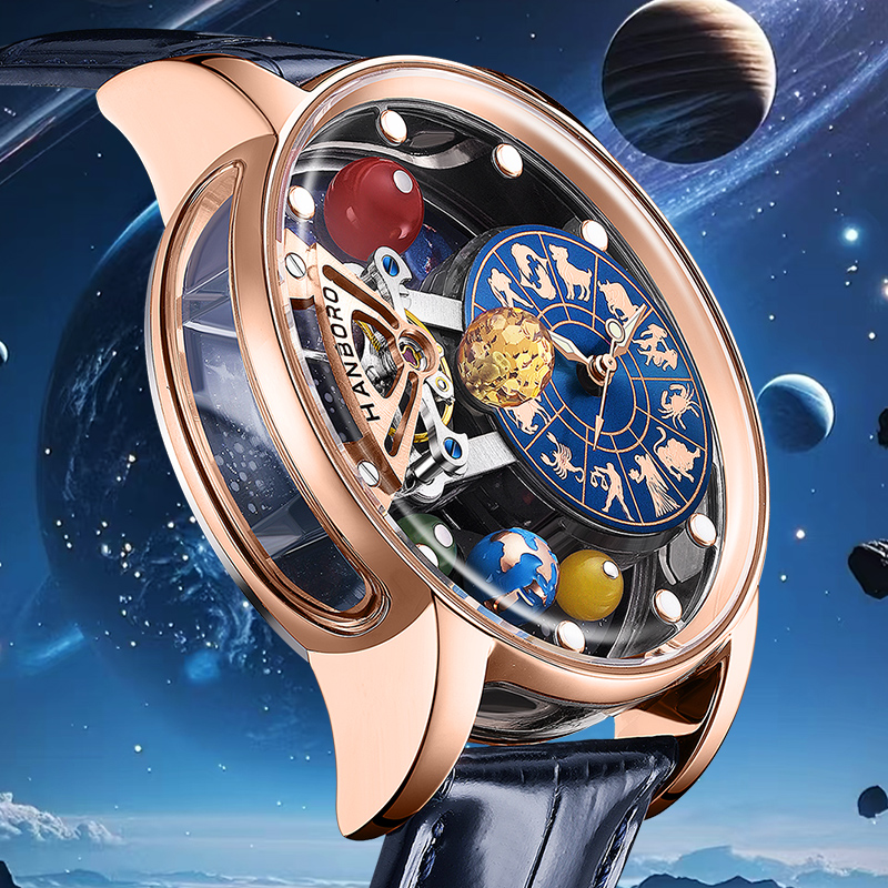 별이 빛나는 하늘 시계 남성용 스켈레톤 자동 기계식 럭 - Luxury Watch On Sale 리뷰 및 가격
