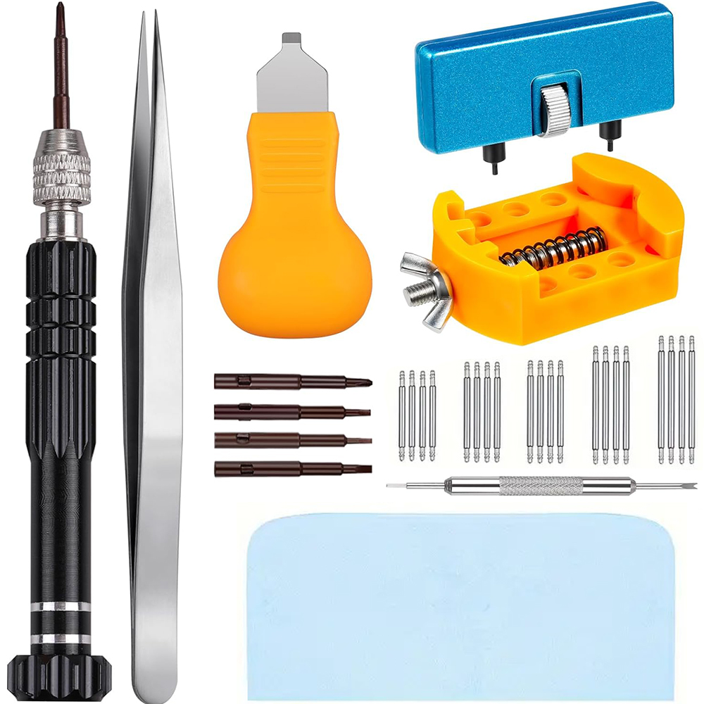 시계 배터리 교체 키트, 스크루 드라이버 시계 케이스  - Luxury Watch Cleaning Kit 리뷰 및 가격
