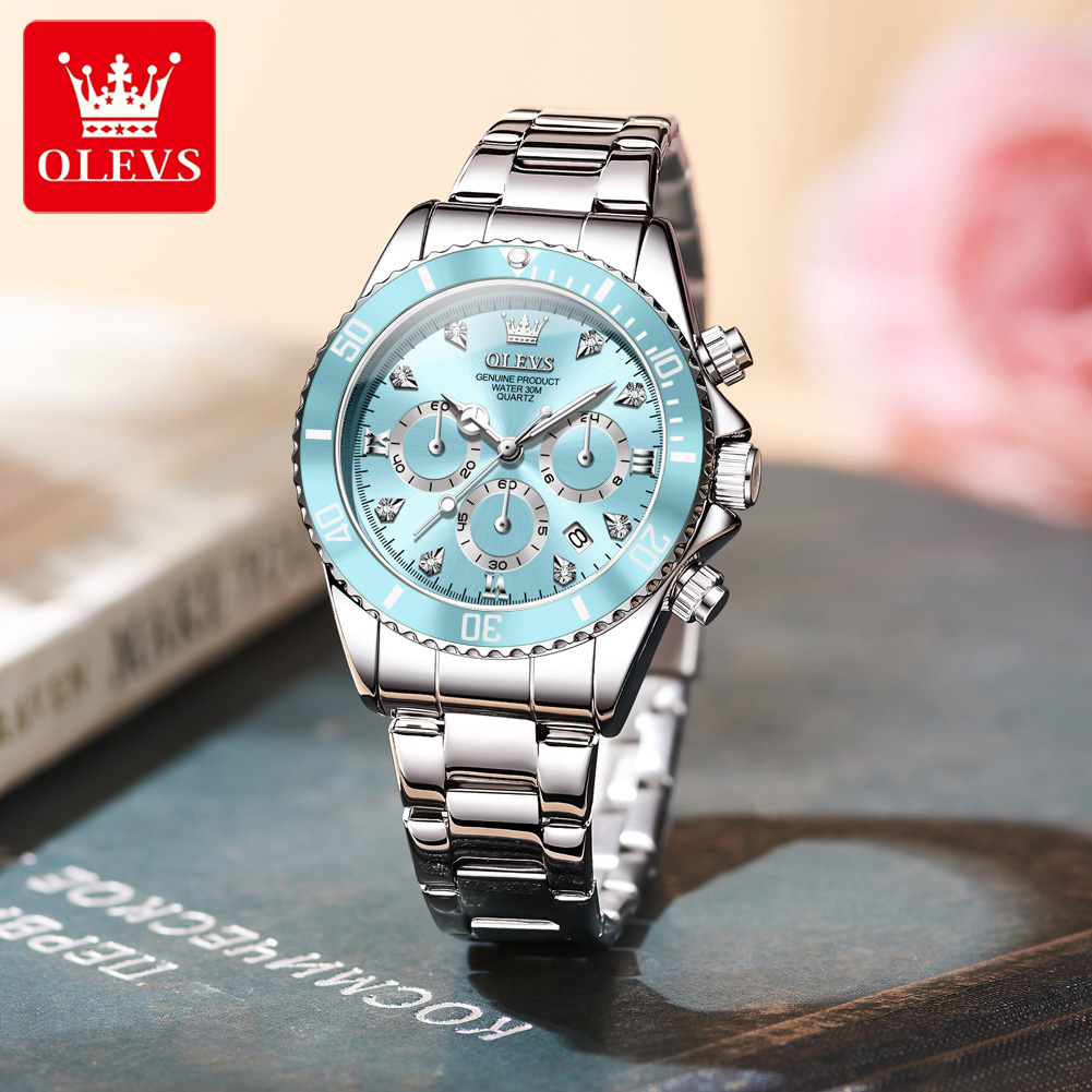 OLEVS 여성용 시계 5632 우아한 오리지널 쿼츠  - Luxury Watch Women 리뷰 및 가격