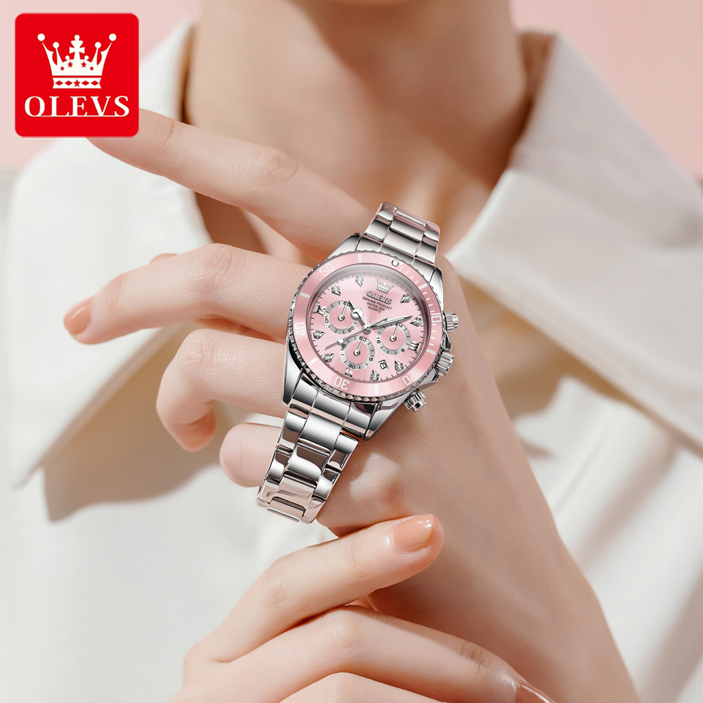 OLEVS 여성용 시계 5632 우아한 오리지널 쿼츠  - Luxury Watch Women 리뷰 및 가격