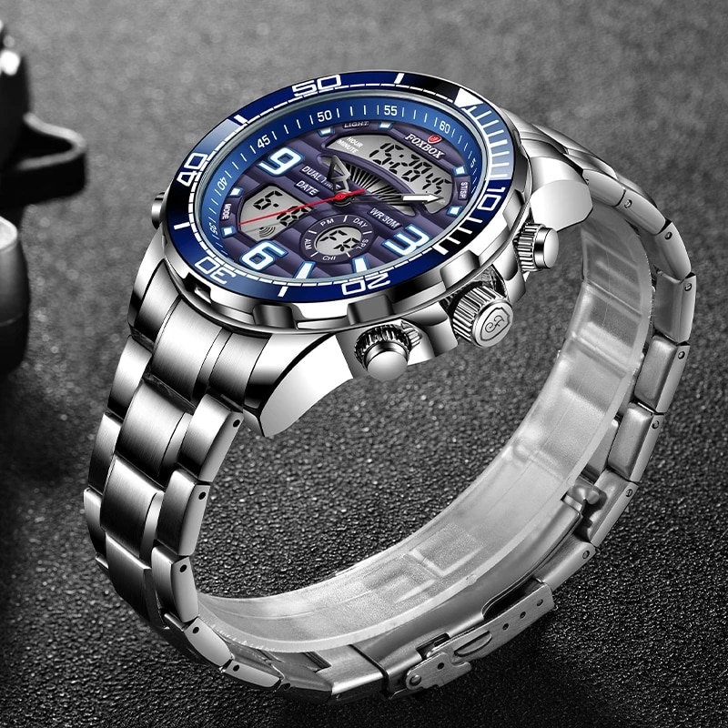 2024 탑 브랜드 럭셔리 디지털 남성용 시계, 럭셔리 - Luxury Watch Organizer For Men 리뷰 및 가격