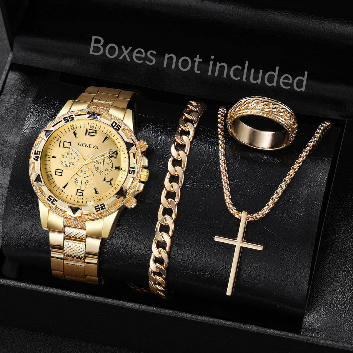 4개/세트 패션 남성 비즈니스 시계 남성용 럭셔리 빅  - Luxury Watch Organizer For Men 리뷰 및 가격