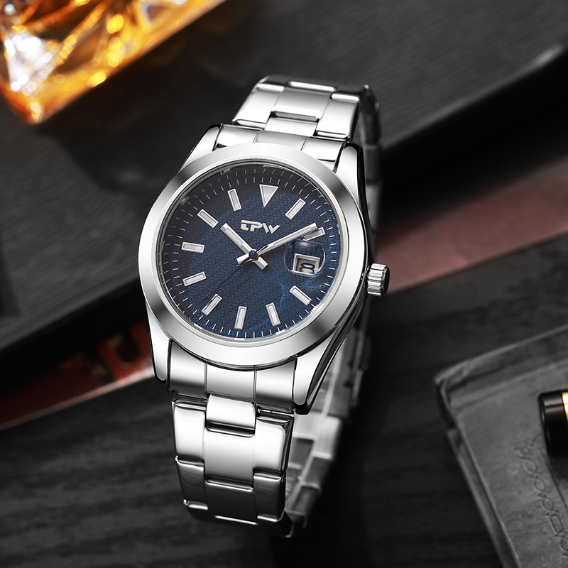 TPW 비즈니스 워치 쿼츠 무브먼트 스테인리스 스틸 스 - Luxury Watch Green Dial 리뷰 및 가격