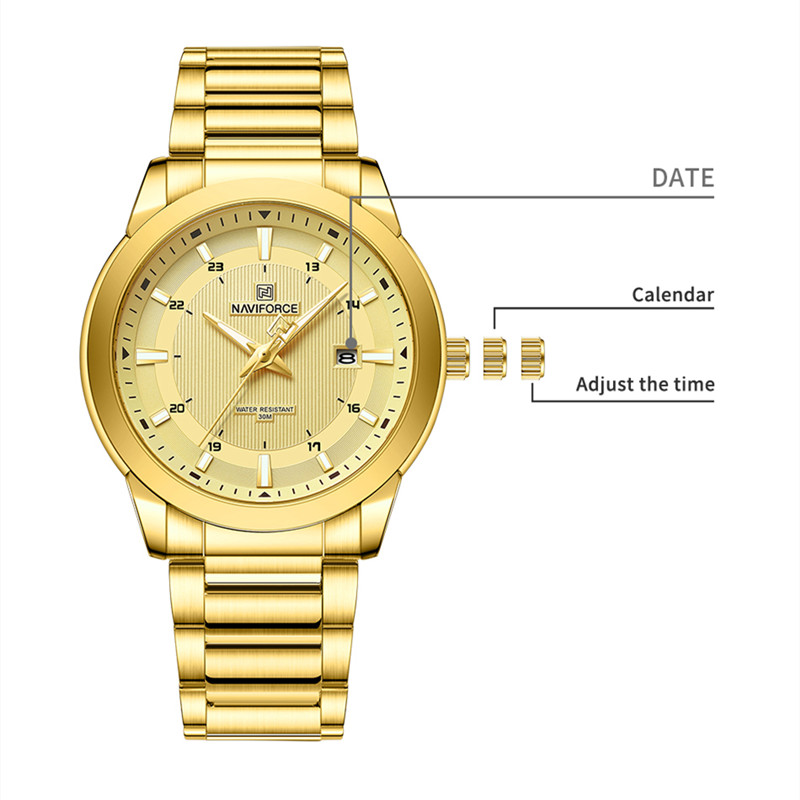 2024 최고 브랜드 NAVIFORCE 남성용 시계 스 - Luxury Watch Green Dial 리뷰 및 가격