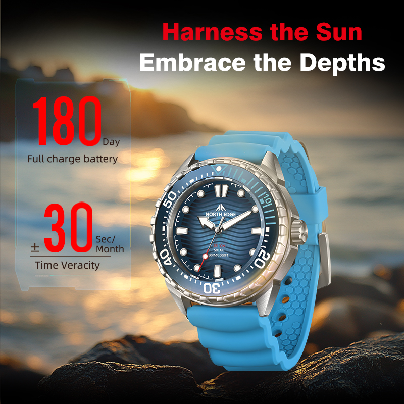 NORTH EDGE 2025 뉴 트라이톤 솔라 파워 다 - Best Luxury Quartz Watch 리뷰 및 가격