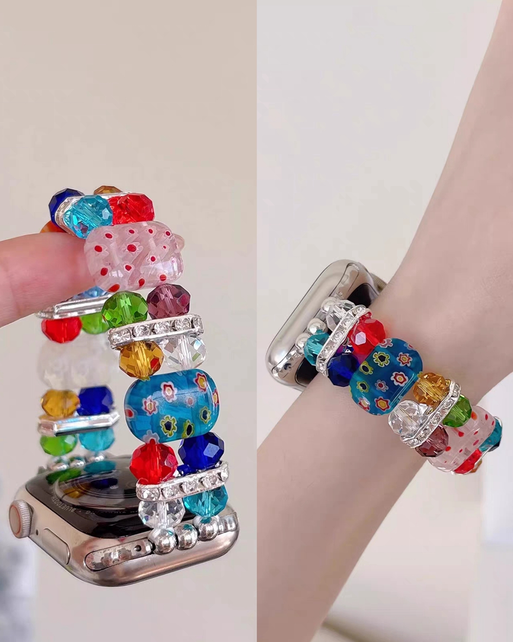애플워치 여성용 고급 탄성 밴드 링크 스트랩 울트라 1 - Luxury Watch Ap 리뷰 및 가격