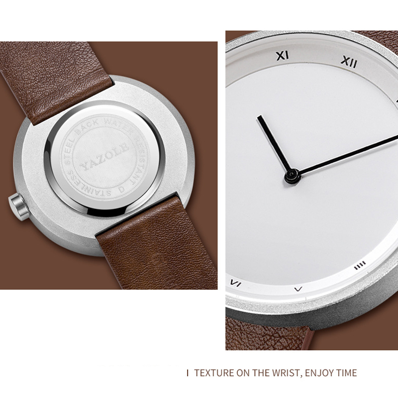 YAZOLE 시계 남자 새로운 간단한 남자 석영 손목  - Luxury Watch On Sale 리뷰 및 가격