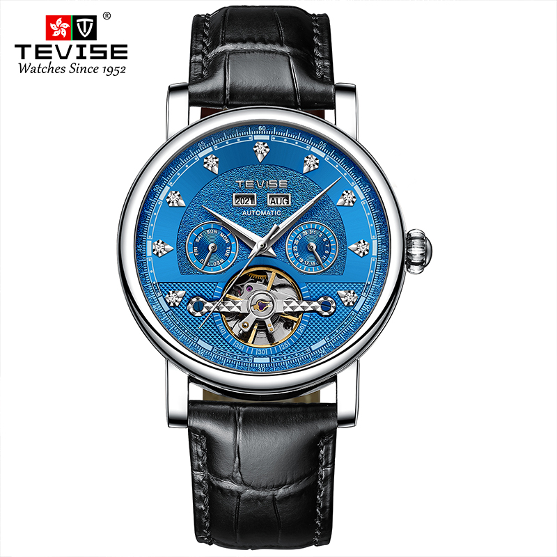 남성용 TEVISE 시계 자동 기계식 무브먼트 캐주얼  - Luxury Watch On Sale 리뷰 및 가격
