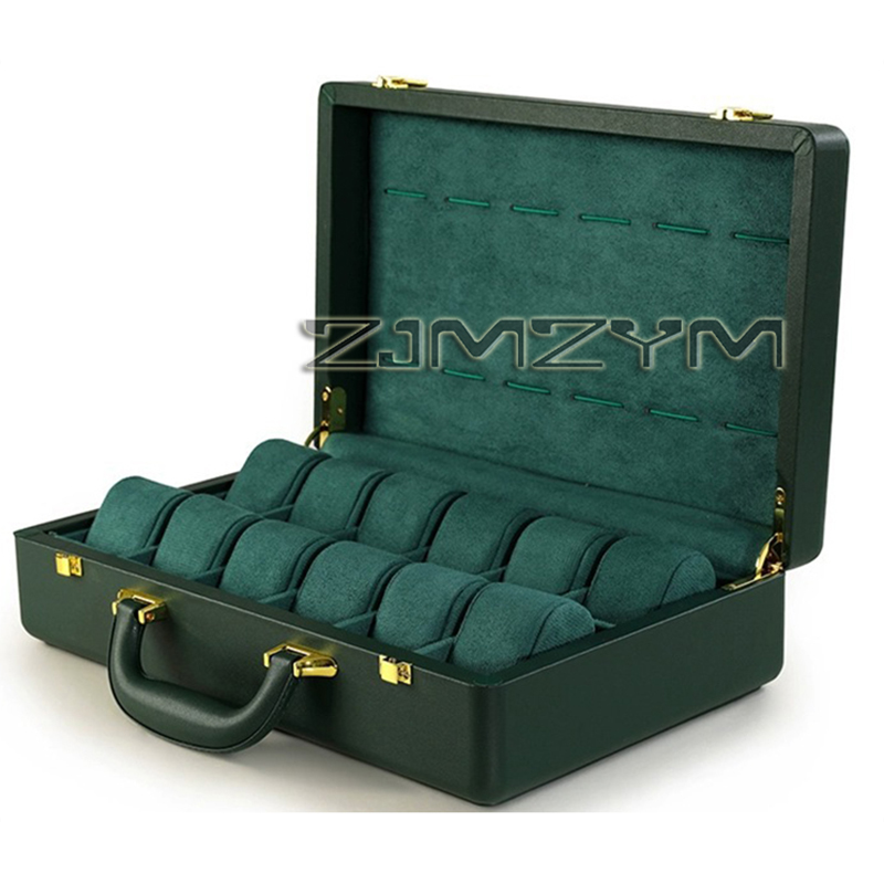 12슬롯 시계 보관함 남성용 시계 케이스 여행용 롤렉스 - Luxury Watch Organizer For Men 리뷰 및 가격