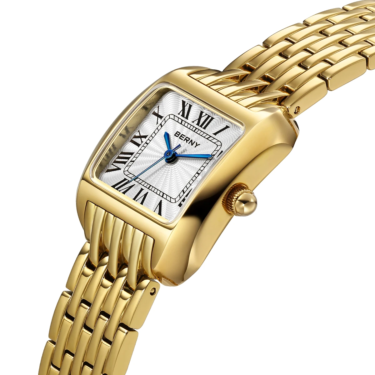 여성을위한 버니 스퀘어 골드 시계 쿼츠 럭셔리 시계 패 - Luxury Watch Cartier 리뷰 및 가격
